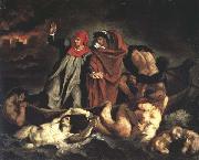 La Barque de Dante,d'apres Delacroix (mk40)
